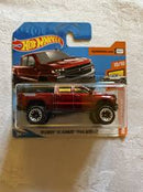 2018 Hot Wheels HW HOT TRUCKS 19 Chevy Silverado Trail Boss LT  short card