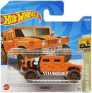 Hot Wheels Baja Blazers 3/10 Humvee 25/250 Orange short card