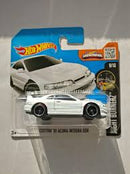 Hot Wheels 2016 Custom '01 Acura Integra GSR Night Burnerz -white short card