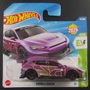 hot wheels cupra e-racer short card