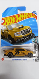 2025 Hot Wheels #49 - '22 Ford Maverick Custom Yellow HW Modified #1 (HYX00)