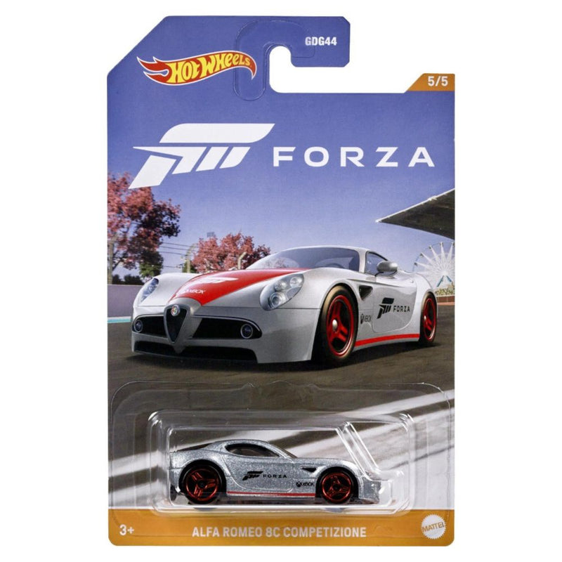 Hot Wheels Themed Automotive Forza Alfa Romeo 8C Competizione (HLK24)