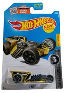 DAMAGED CARD-2016 Hot Wheels -Z-Rod 45/250 - Gold -SUPER CHROMES