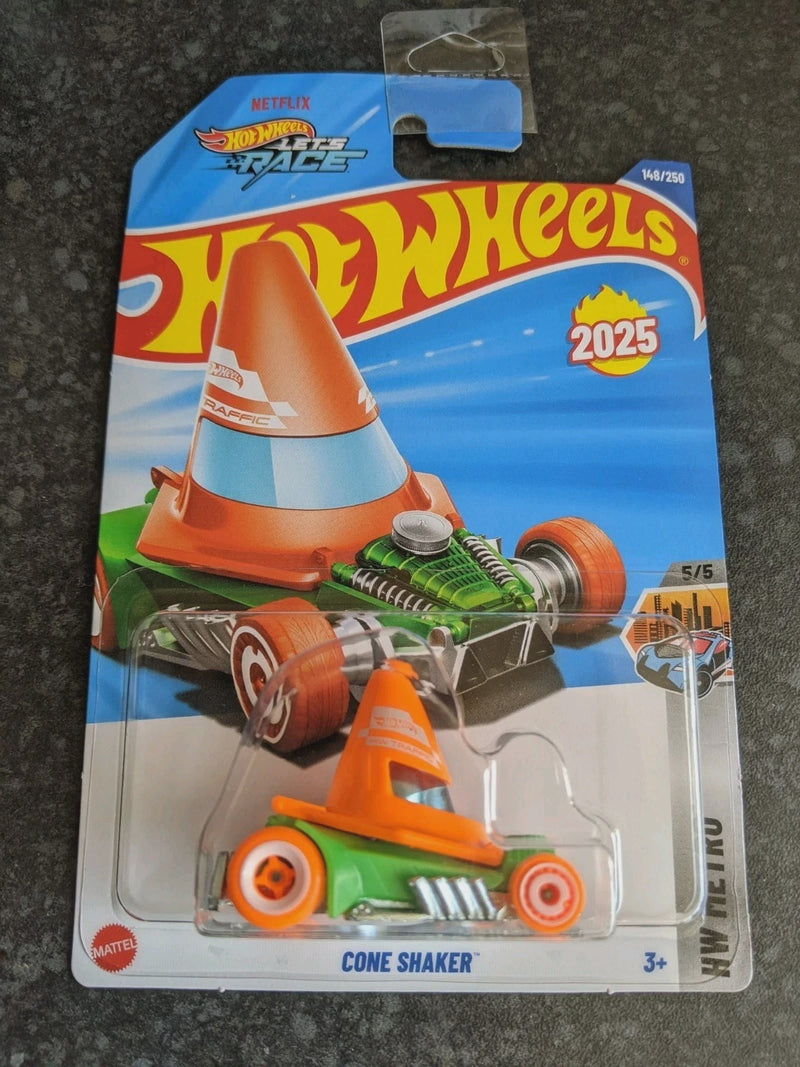 Hotwheels  cone shaker