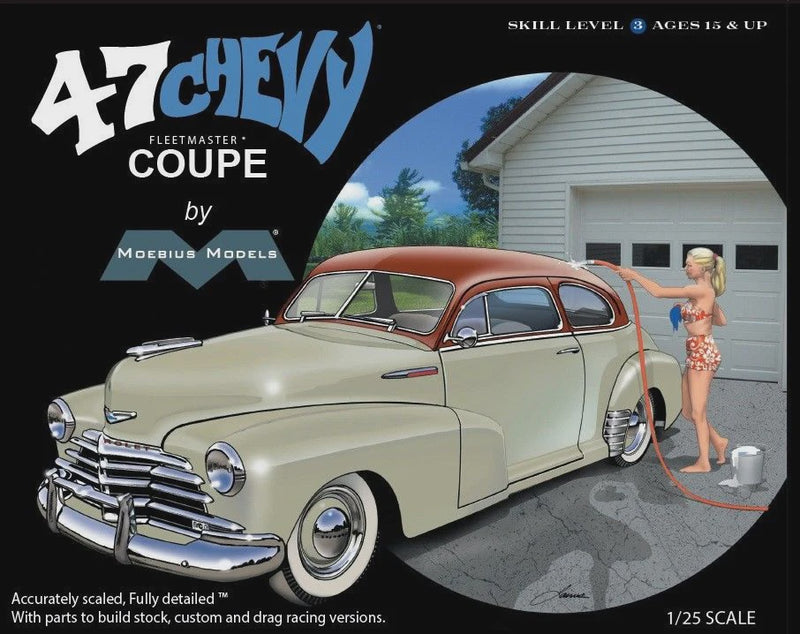 1947 Chevrolet Fleemaster Coupe 1/25 Model Kit