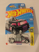 hotwheels pink  and black crate racer 2025
