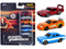 "FAST & FURIOUS" 3 PC SET "NANO HOLLYWOOD RIDES" DIECAST MODEL CARS JADA