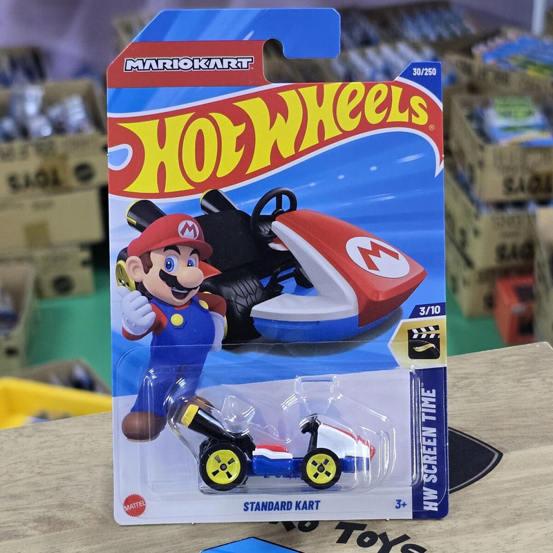 2025 HOT WHEELS STANDARD KART MARIO KART SERIES HW SCREEN TIME