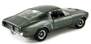 Greenlight -Ford Mustang GT year 1968 dark green metallic 1:18  (13615)