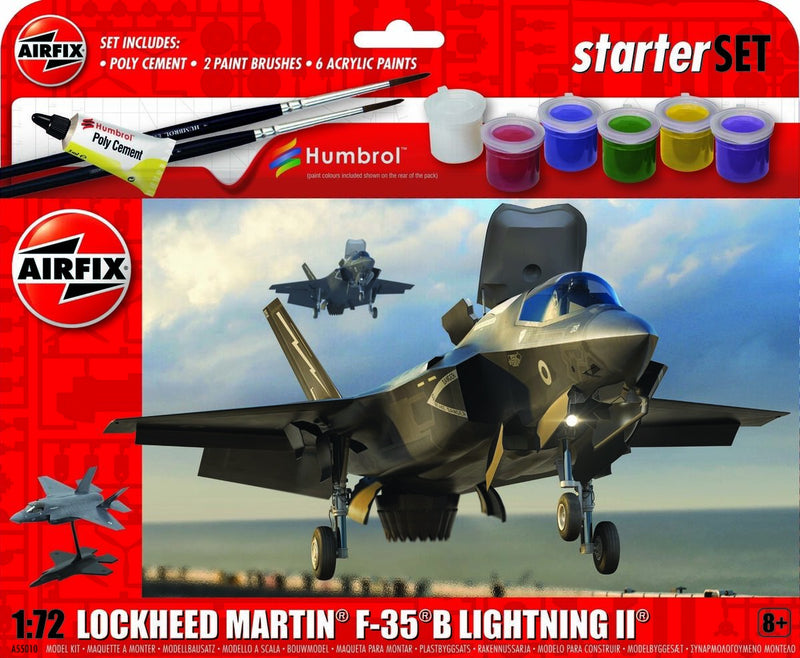 Airfix (A55010) Starter Set - Lockheed Martin F-35B Lightning II