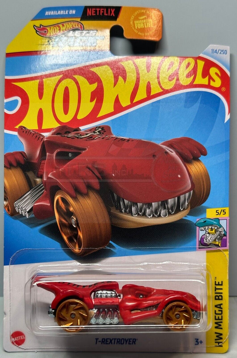 Hot Wheels 2024  T-Rextroyer 114/250 HW Mega Bite 5/5 (HTC05 )