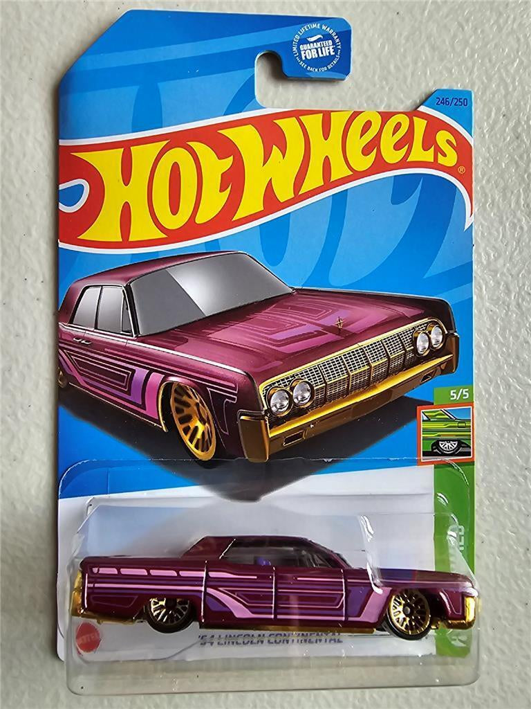 Hot Wheels 246/250 '64 Lincoln Continental HW Slammed 5/5 (HKJ09)