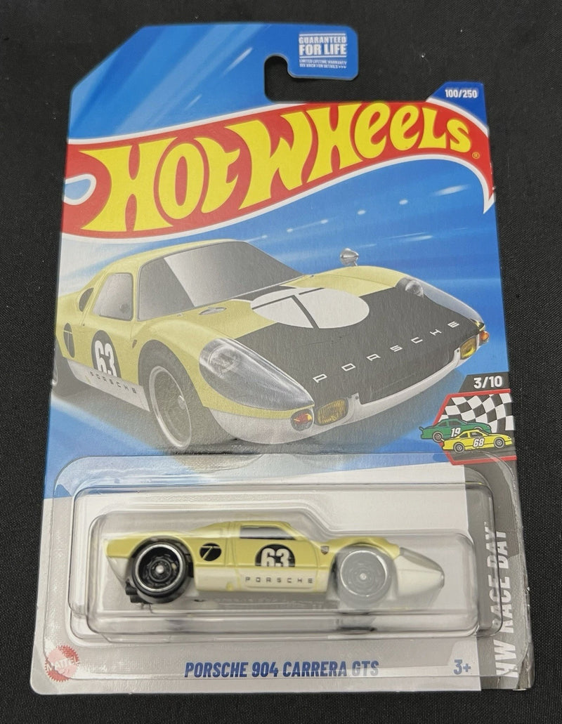 Hot Wheels Porsche 904 Carrera GTS YELLOW