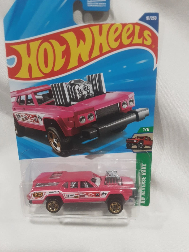 Hot Wheels- Pink - Cruise Bruiser