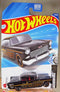 2025 Hot Wheels #45 Rod Squad 3/10 '55 CHEVY Black w/Black MC5 Spoke Gold Rims