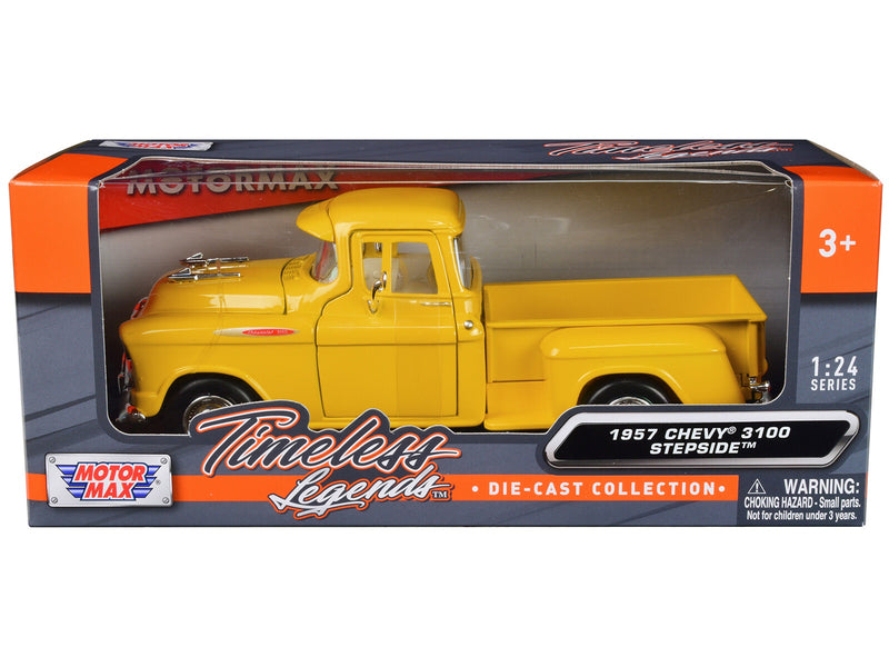 MOTORMAX 1:24  Chevrolet 3100 Pick-Up 1957 Green Model (79381)