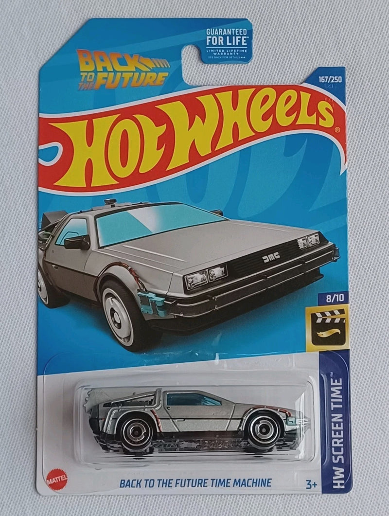 HOT WHEELS *BACK TO THE FUTURE* *TIME MACHINE* *HW SCREEN TIME*
