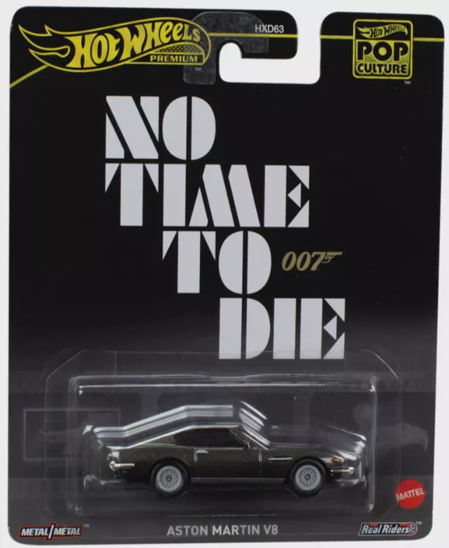 2024 Hot Wheels Premium Pop Culture 007 "No Time To Die" Aston Martin V8 Vantage