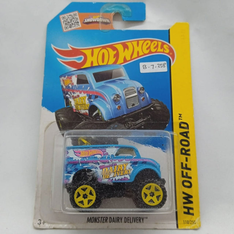 hotwheels 2013  monster dairy delivery