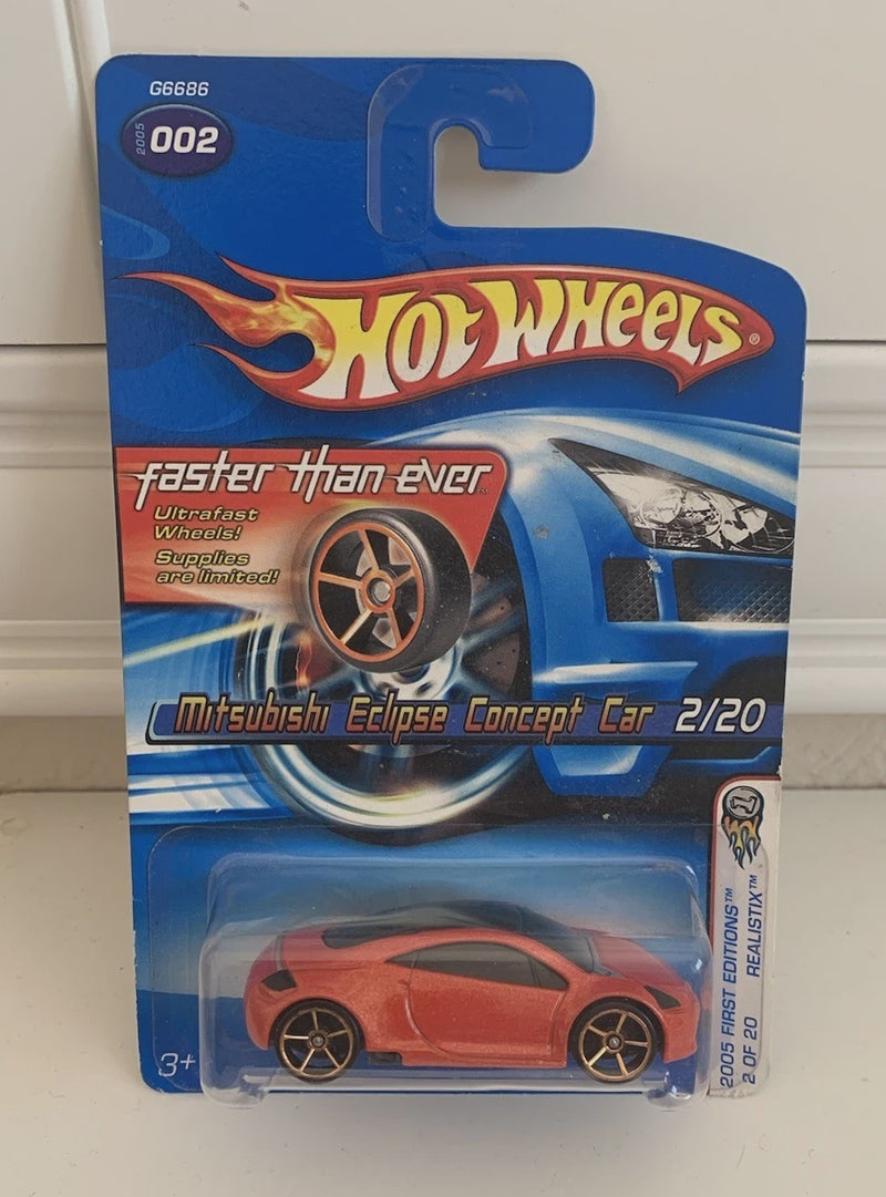 Hot Wheels FTE 2005 First Editions Mitsubishi Eclipse Concept Car