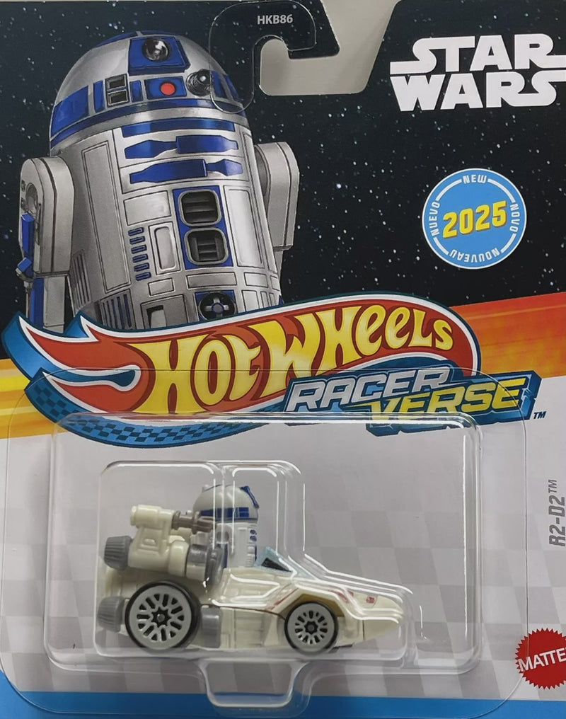 2025 New Hot Wheels Racer Verse STAR WARS “R2-D2