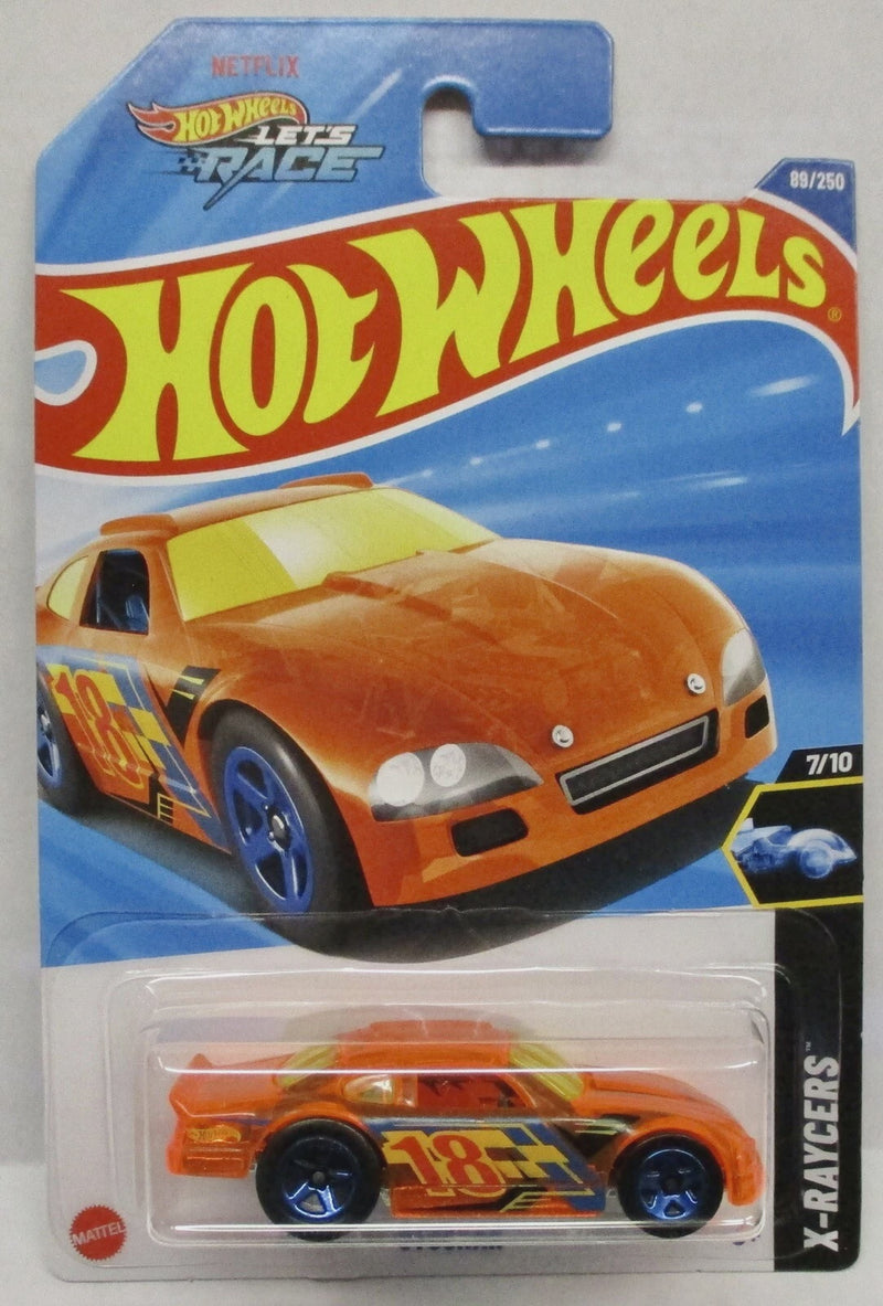 2025 HOT WHEELS D CASE STOCKAR ORANGE X-RAYERS 7/10