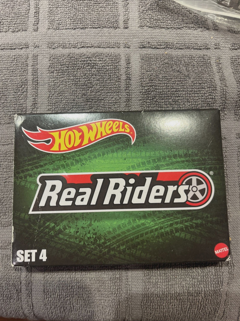 Hot Wheels Real Riders Set 4