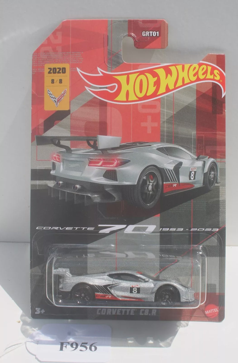 Hot Wheels corvette c8.r 8/8 Corvette 70 1953-2023