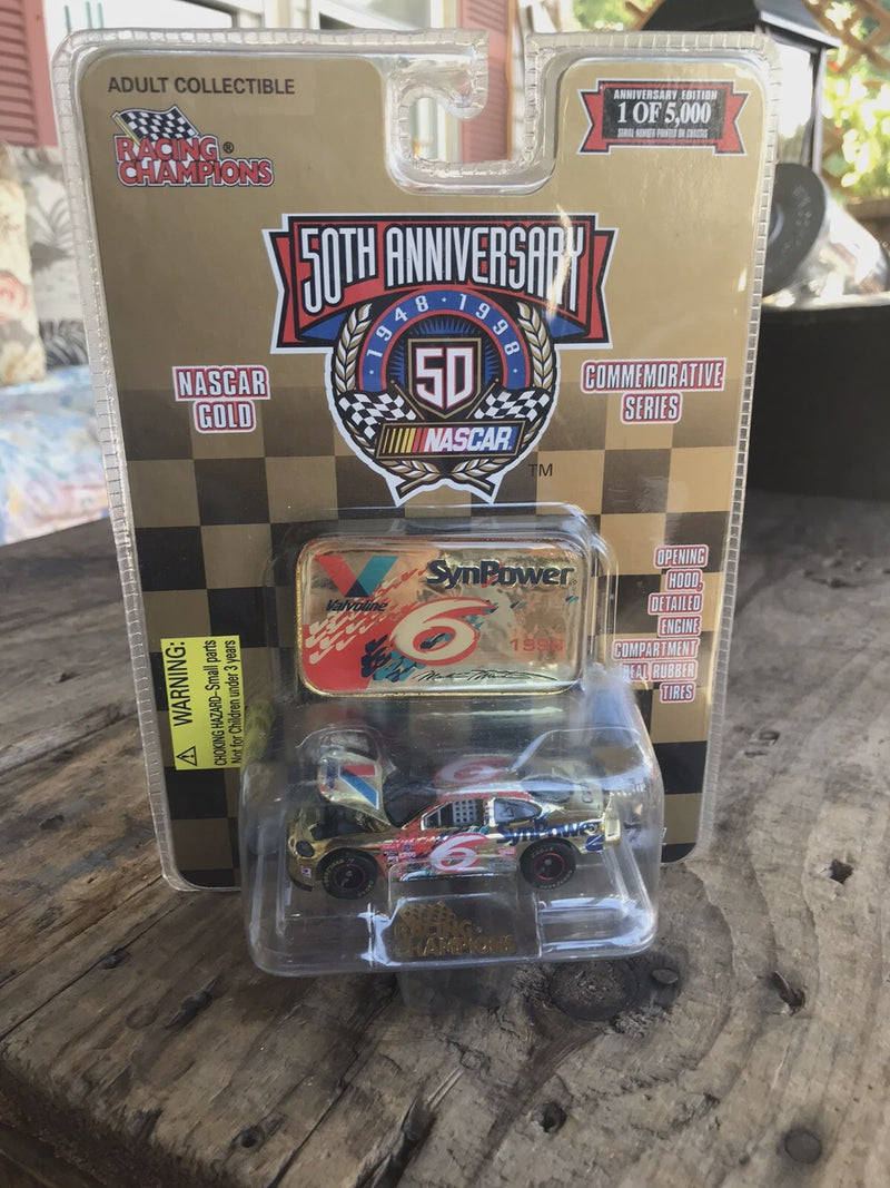 Racing Champions Nascar 50th Anniversary Gold Commemorative Series