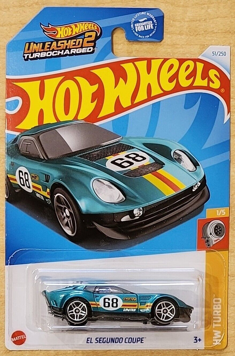 Hot Wheels 2024 -51/250 El Segundo Coupe-HW Turbo (HTC63)