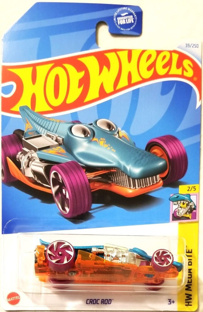 Hot Wheels 2024 -39/250-Croc Rod-HW Mega Bite 2/5 (HTC02)