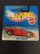 Hot Wheels 1995 / 1993 Camaro Red Short Card
