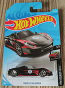 hot wheels porsche 918 spyder black