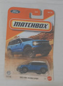 matchbox 2022 ford bronco sport