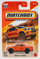 matchbox toyota hilux pickup