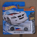 hot wheels bmw z4 m motorsport shortcard white
