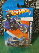 hot wheels boss hoss motorcycle blue