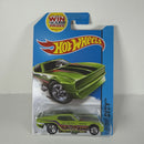 hot wheels '71 mustang funny car green