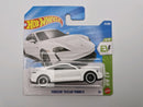 hot wheels porsche taycan turbo s white short card