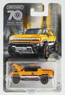 matchbox moving parts 2012 hummer ev 70 years special edition