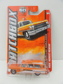 MATCHBOX  1963 CADILLAC AMBULANCE ORANGE