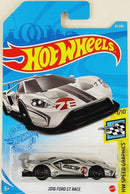 hot wheels 2016 ford gt race silver