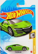 hot wheels 17 acura nsx green