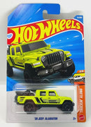 hotwheels 20 jeep gladiator green