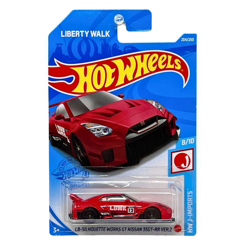 2022 Hot Wheels White LB Silhouette Works GT Nissan 35GT-RR Ver.2
