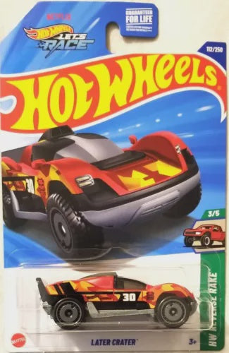 Hot Wheels - 2025 HW Reverse Rake 3/5 Later Crater 112/250 (BBHYY55)