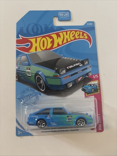 2020 Hot Wheels HW Drift 1/5 Toyota AE86 Sprinter Trueno