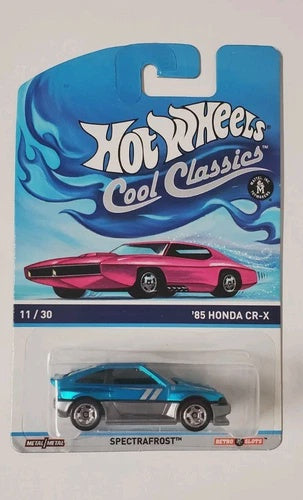 Hot Wheels 2014 Cool Classics '85 Honda CR-X Spectrafrost Blue