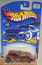 2001 Hot Wheels #83 Extreme Sports Series 3/4 TWIN MILL II Dark Red w/Gold Lace