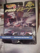 1998 HOT WHEELS JEREMY MAYFIELD PIT CREW PRO RACING FORD TAURUS & TOOL BOX